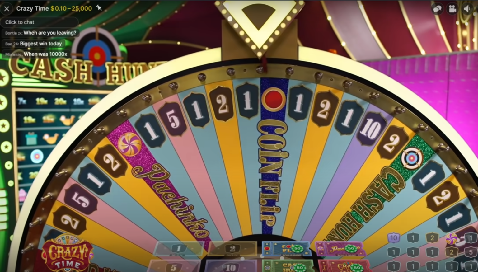 roleta crazy time