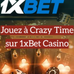 Jouez à Crazy Time sur 1xBet Casino