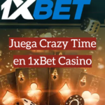 Juega Crazy Time en 1xBet Casino