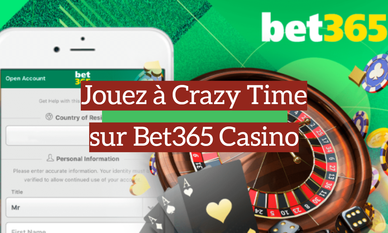 Jouez à Crazy Time sur Bet365 Casino