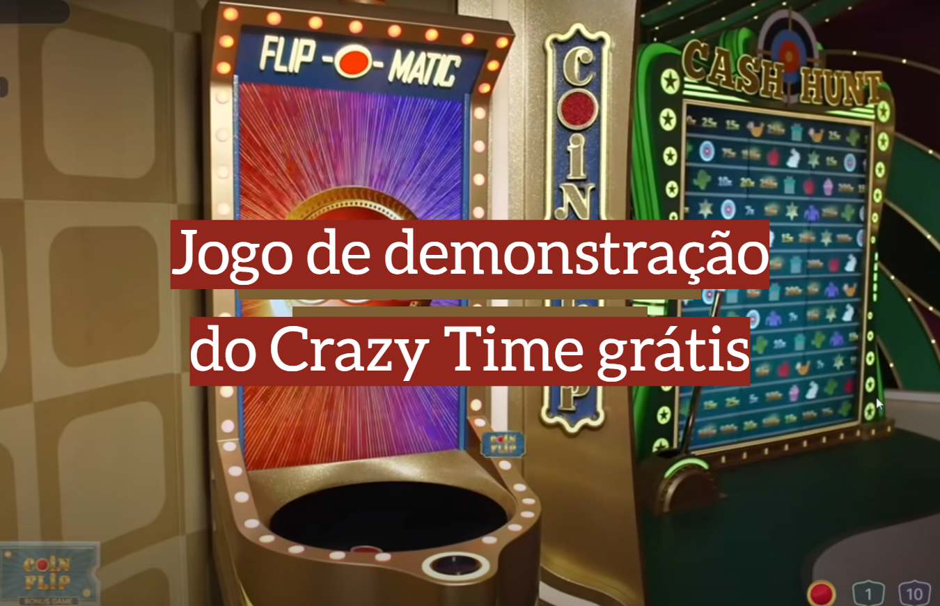 Jogo de demonstração do Crazy Time grátis